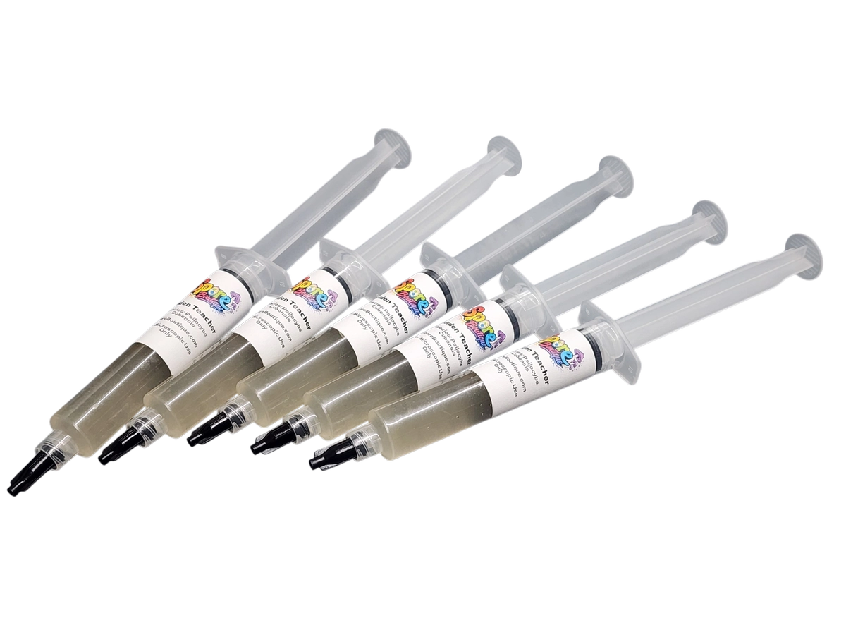 Mushroom Spore Syringes 5 pack at the Spore Boutique